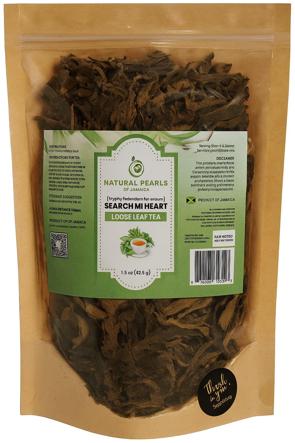 jamaican search mi heart loose leaf dried herbal leaves