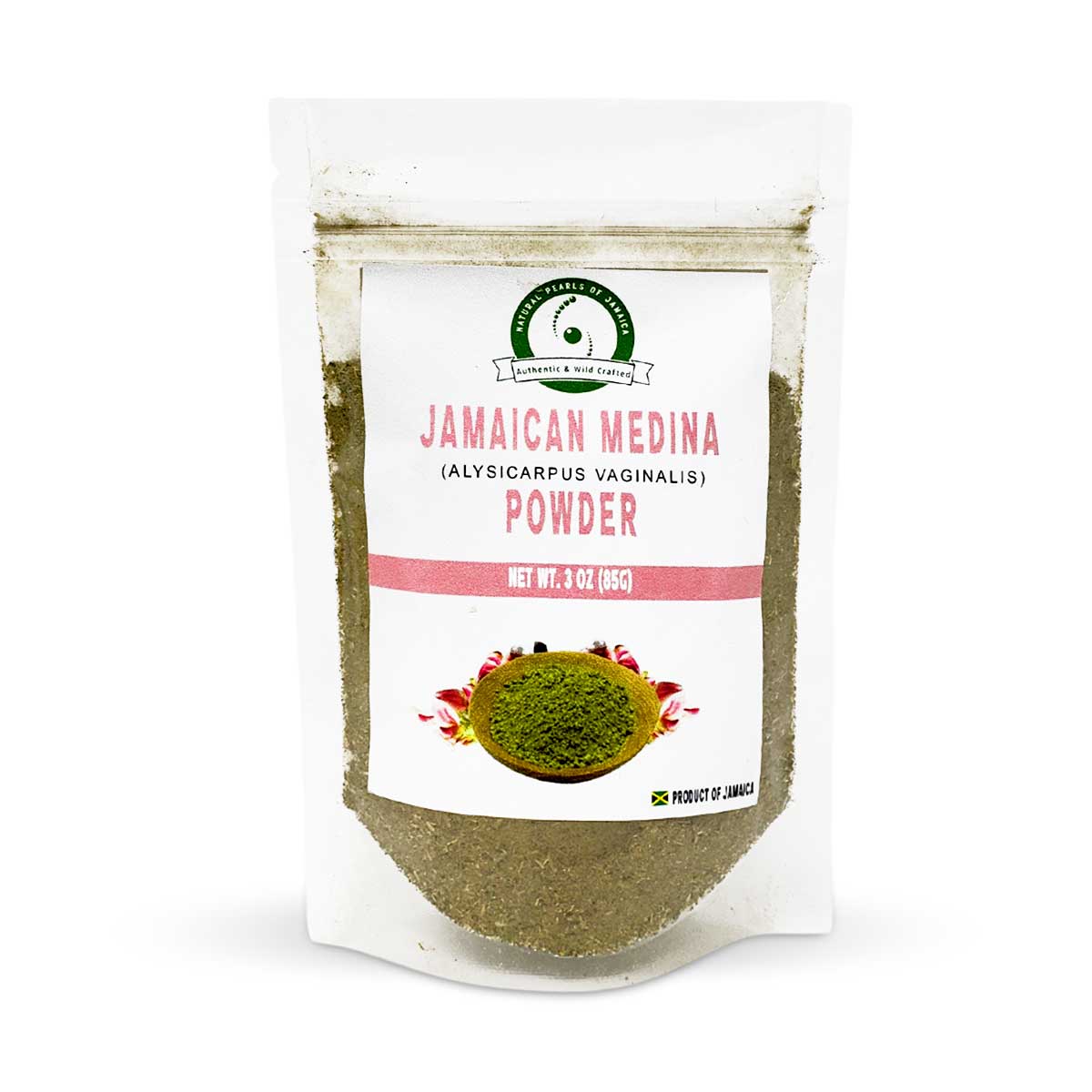 jamaican medina powder dried herbal leaves