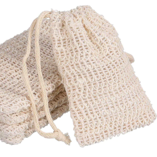 jamaican natural sisal soap bag classy