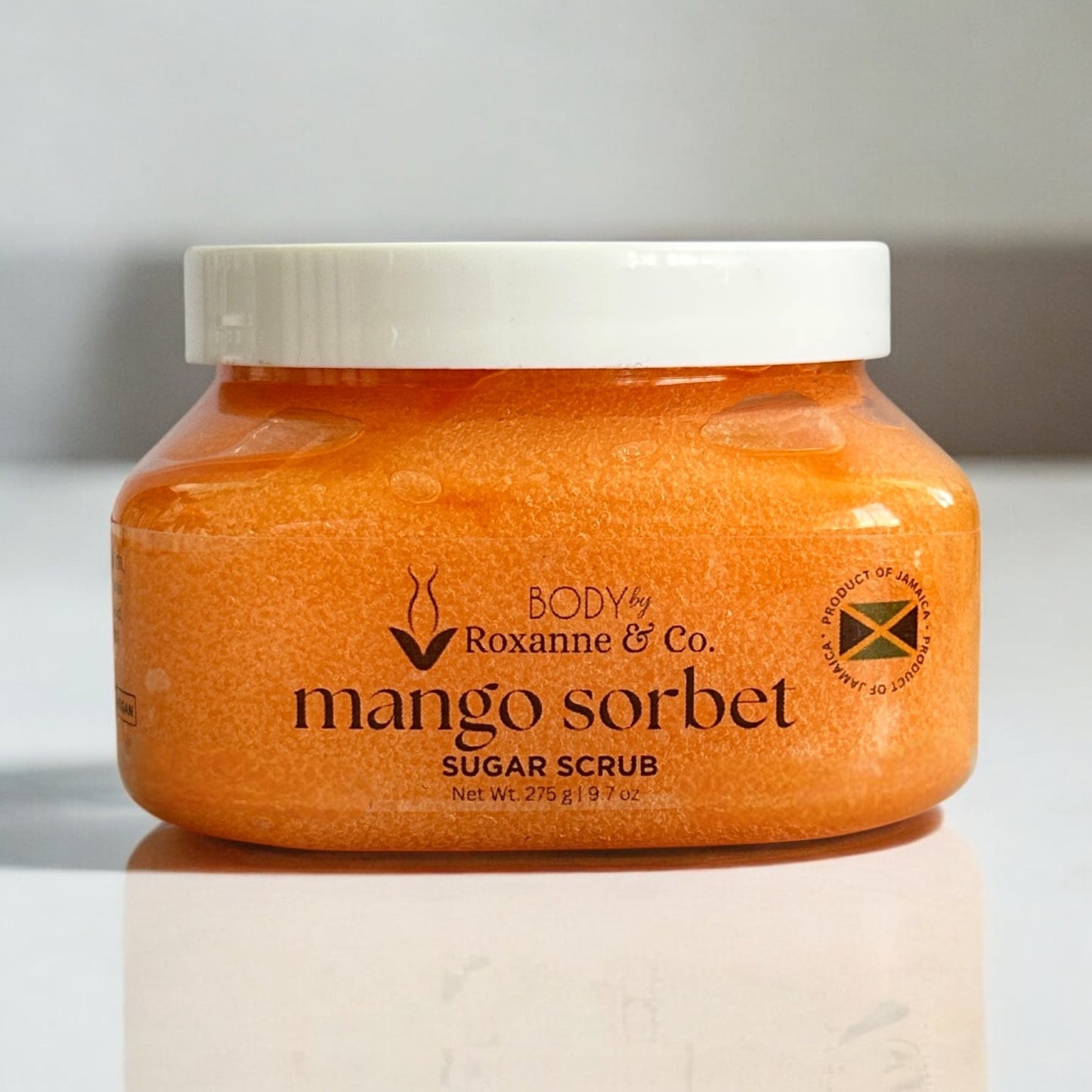 jamaican mango sorbet shea sugar scrub for glowing skin