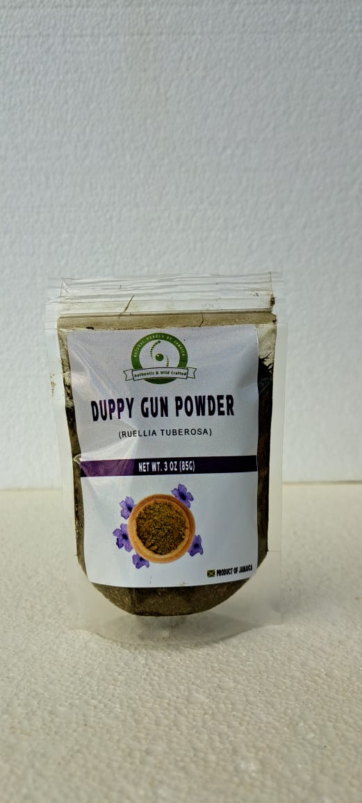 jamaican duppy gun powder - 3 oz dried herbal leaves