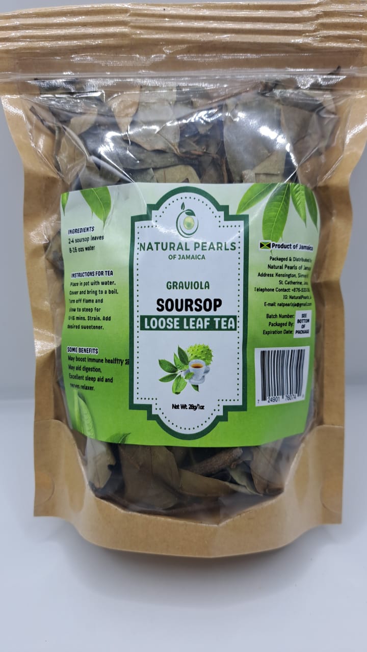 jamaican soursop loose leaf dried herbal leaves