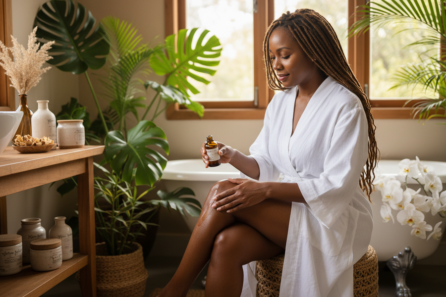 Vanilla Body Oil: Luxurious Caribbean Glow Oil for Radiant Skin