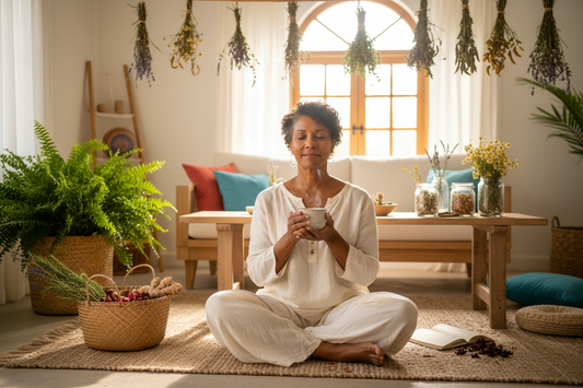 Hormone Balance for Women Over 50: Jamaican Bush Tea for Menopause & Perimenopause