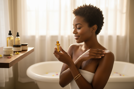 Lavender Oil for Skin: Calming Caribbean Body Oil