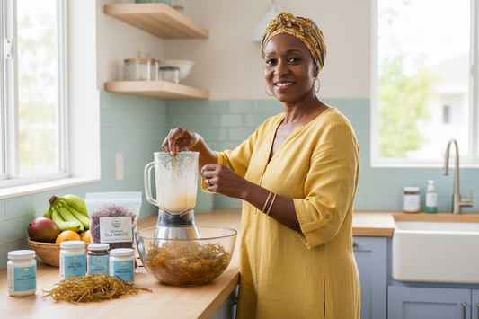 Sea Moss Benefits: Jamaican Sea Moss Starter Box with 92 Essential Minerals