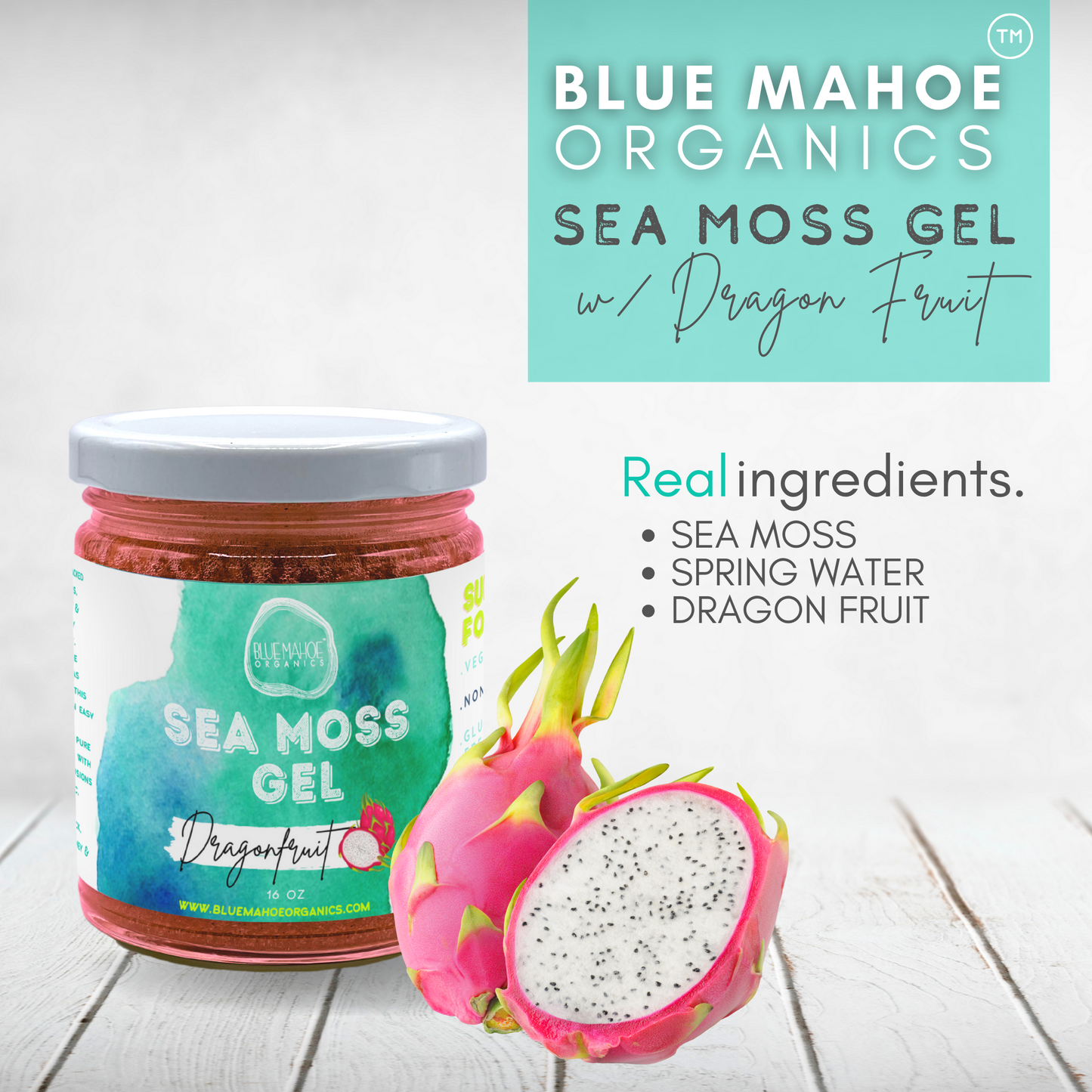 Dragon Fruit Sea Moss Gel