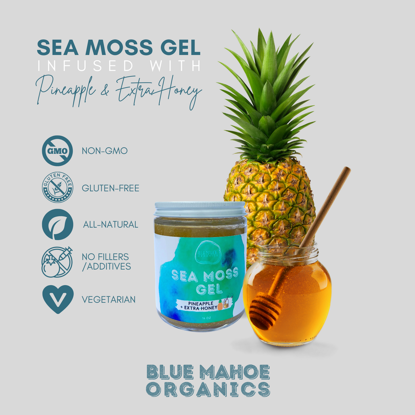 Pineapple Sea Moss Gel 🍍