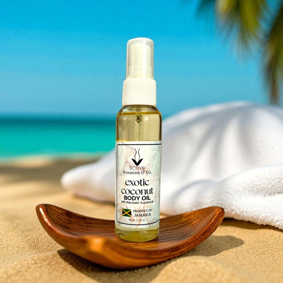 jamaican body by roxanne and co. body oil 