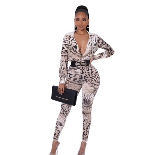 Fiona Cowl Neck Jumpsuit
