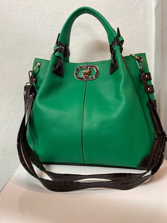 Lizzy Logo Clasp Bag
