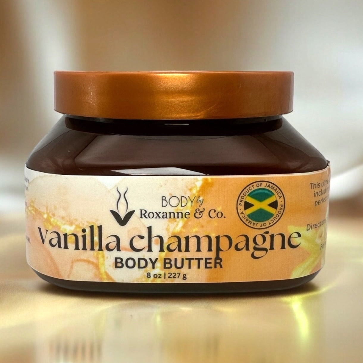 jamaican body by roxanne body butter – 4.5 oz  for smooth and healthy skin
