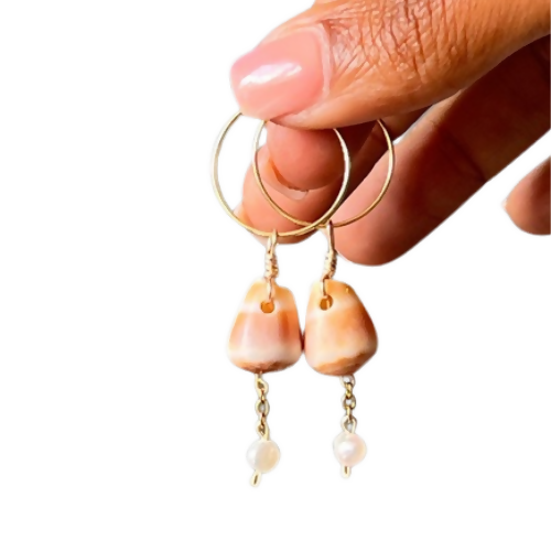 Cone Drop Earrings