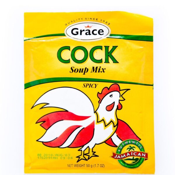 jamaican grace cock soup mix flavourful, delicious, jamaican seasoning