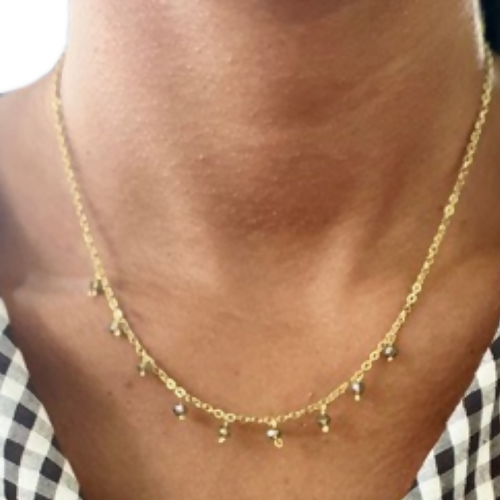 MerMade Candy Necklace - Gray