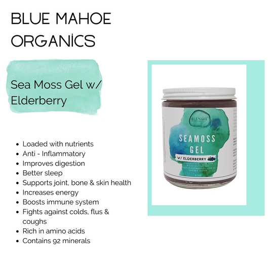 Elderberry & Bladderwrack Sea Moss Gel