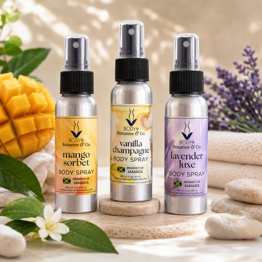 The Scent Wardrobe — Body Spray Trio (3 Scents)