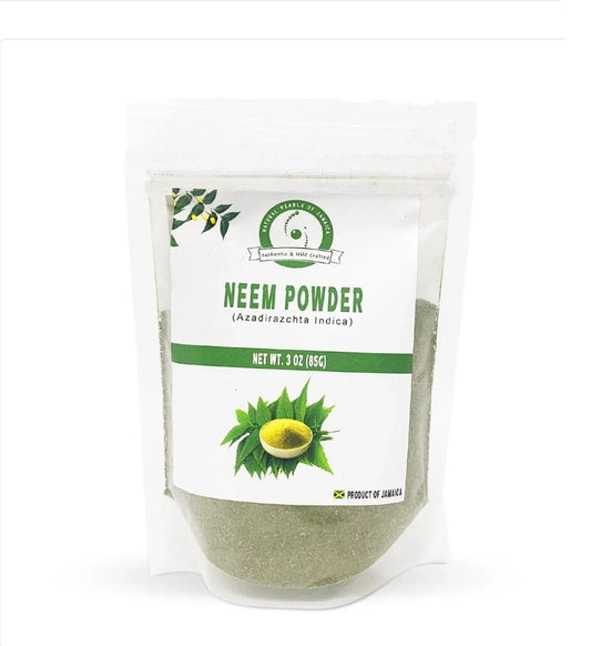 jamaican neem powder dried herbal leaves