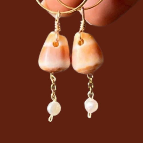 Cone Drop Earrings