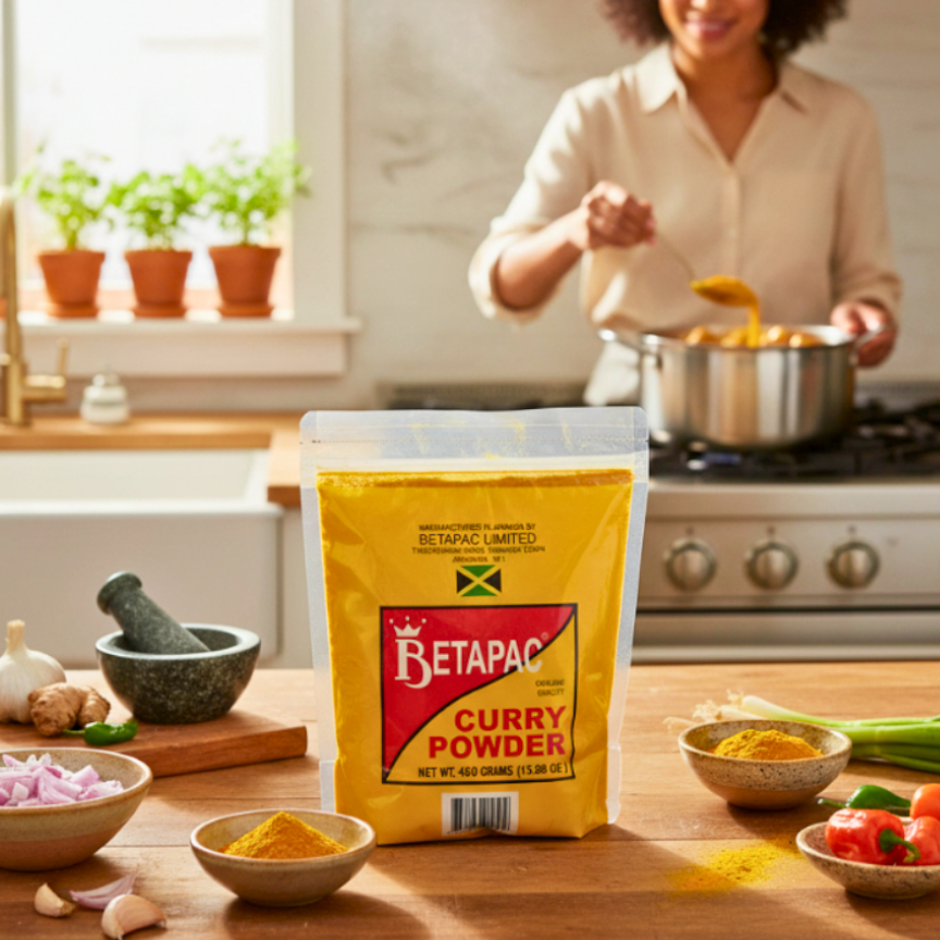 jamaican betapac curry powder seasoning