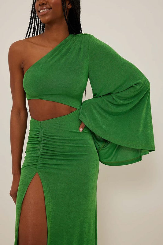 Betty One Sleeve Skirt Set