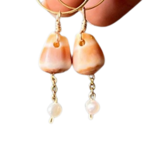 Cone Drop Earrings