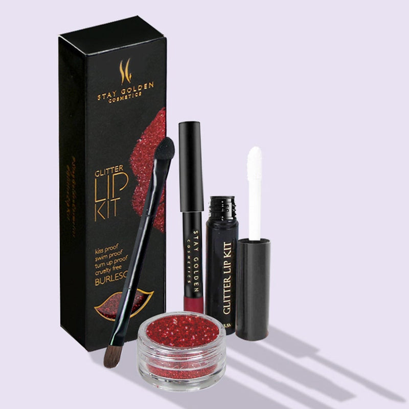 Burlesque Glitter Lip Kit