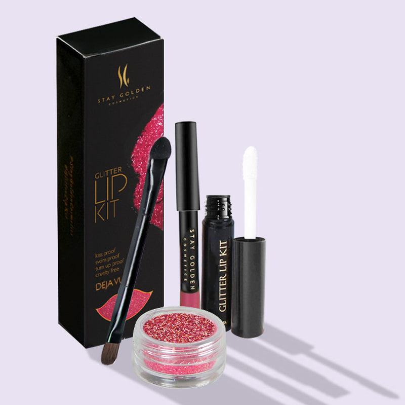 Deja Vu Glitter Lip Kit