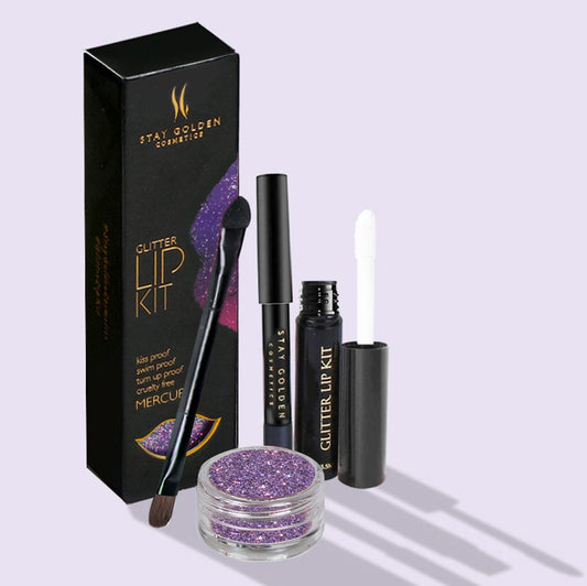 Mercury Chrome Glitter Lip Kit