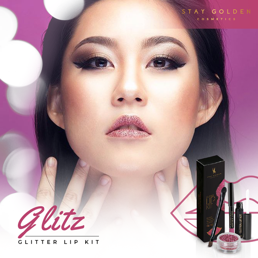 fb-feed, Glitz Glitter Lip Kit, Glitter lipstick, Glitter lips, Lip glitter, Stay Golden Cosmetics, Pink Glitter Lip Kit